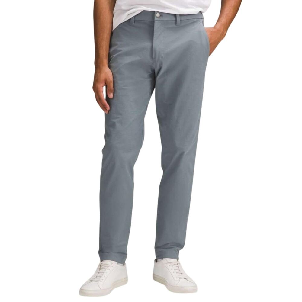 Lululemon Mens ABC Slim Fit Stretch Cotton Versa Twill Trouser Pants Size 34